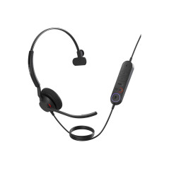 JABRA ENGAGE 40 MS MONO HEADSET, INLINE LINK,USB-A