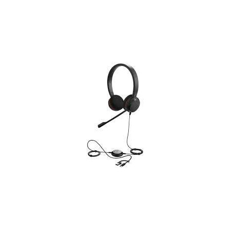JABRA CORDED EVOLVE 20 SE UC STEREO HEADSET,USB-C/A