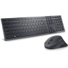 DELL KM900 WIRELESS PRO PREMIUM COLLABORATION RECHARGEABLE KEYBOARD & MOUSE - GRAPHITE, 3Y