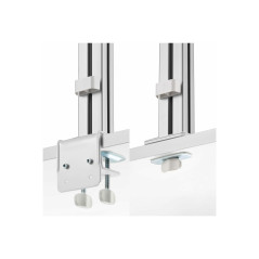 STARTECH SIX-MONITOR DESK MOUNT, UP TO 32", UP TO 8KG , HORIZONTAL, H/ADJ, VES, SILVER, 5Y