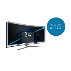 KENSINGTON PRIVACY FILTER - TWO-WAY REMOVABLE FOR 34" CURVE MONITOR (21:9)