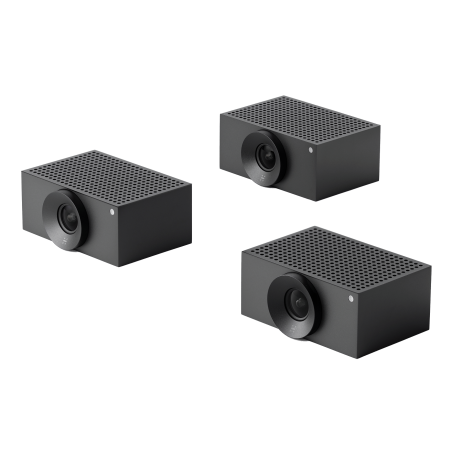 HUDDLY CREW AI MULTI CAMERA SYSTEM,L1 CAMERA(3),WALL MOUNT(3),ETHERNET SWITCH(1),LRG ROOM
