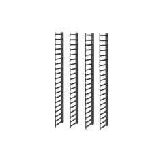 APC (AR7717A) VERTICAL CABLE MANAGER FOR NETSHELTER SX 42U NETWORKING ENCLOSURE (QTY 4)