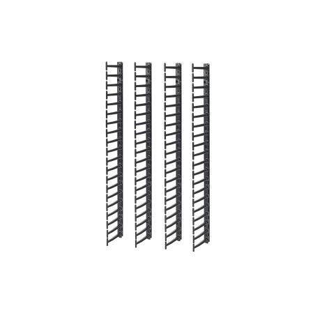 APC (AR7717A) VERTICAL CABLE MANAGER FOR NETSHELTER SX 42U NETWORKING ENCLOSURE (QTY 4)