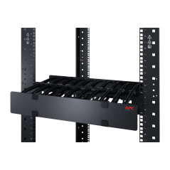 APC (AR8606) 2U HORIZONTAL CABLE MANAGER, 6" FINGERS TOP AND BOTTOM