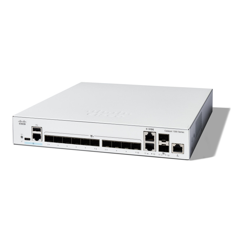 CISCO - Catalyst 1300 12-port SFP+, 2x10GE Shared