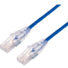 CAT6A CABLE 1M, 3.8MM DIAMETER, 10 GBPS, 28AWG, 3YR Cat6a-1m-Slim-3.8mm