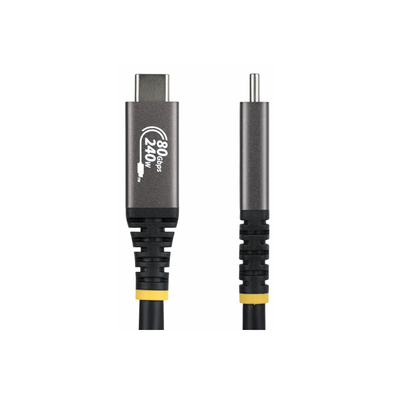 STARTECH 1.5M (5FT) USB4 CABLE, USB-IF CERTIFIED USB-C CORD, 80GBPS, LTW