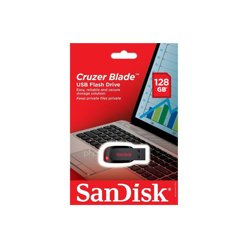 128GB Sandisk Cruzer Blade CZ50 USB Flash Drive