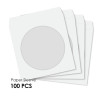 CD-DVD Paper Sleeve with Windows Hold 1 Disc (100PCS/Pack)