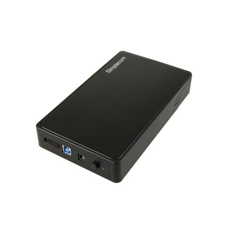 Simplecom SE325 Tool Free 3.5" SATA HDD to USB 3.0 Drive Box Black