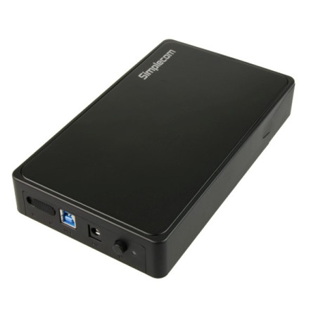 Simplecom SE325 Tool Free 3.5" SATA HDD to USB 3.0 Drive Box Black