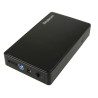 Simplecom SE325 Tool Free 3.5" SATA HDD to USB 3.0 Drive Box Black