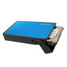 Simplecom SE325 Tool Free 3.5" SATA HDD to USB 3.0 Drive Box Blue