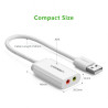 USB 2.0 External 3.5mm Sound Card Adapter