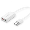USB 2.0 External 3.5mm Sound Card Adapter