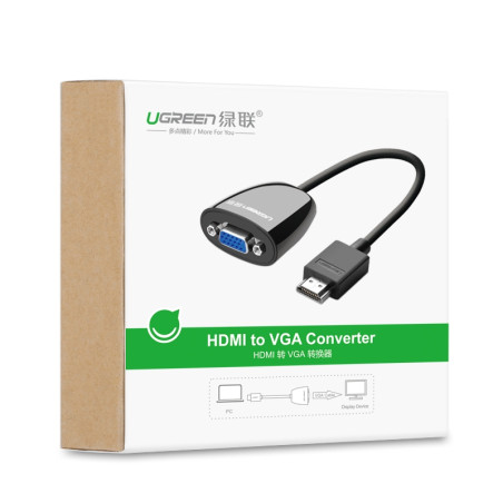 HDMI to VGA converter (Black)