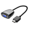 HDMI to VGA converter (Black)