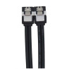 40cm SATA 3.0 DATA Cable with Metal Grip