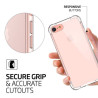 iPhone 7 Shockproof Slim Soft Bumper Hard Back Case Cover Clear