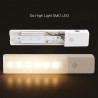 Rechargeable Infrared Motion Sensor Wall LED Night Light Torch (Cool)