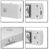 Rechargeable Infrared Motion Sensor Wall LED Night Light Torch (Cool)