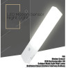 Rechargeable Infrared Motion Sensor Wall LED Night Light Torch (Cool)
