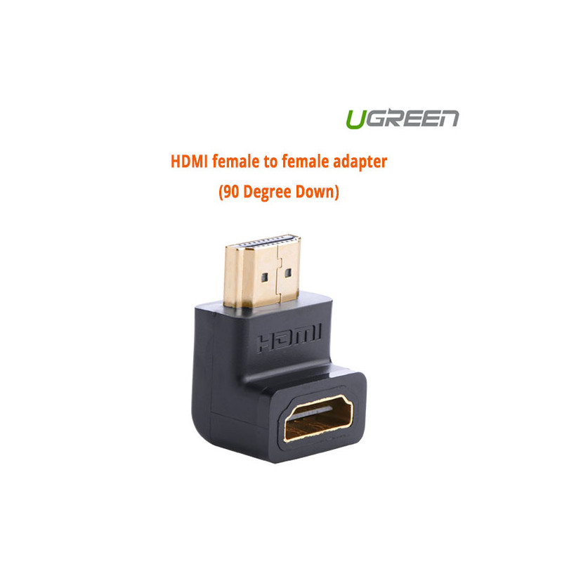 UGreen HDMI female to female adapter (90 Degree Down)