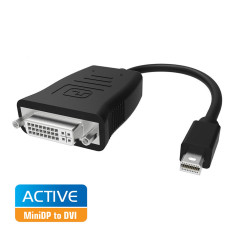 Simplecom Active MiniDP to DVI Adapter 4K UHD