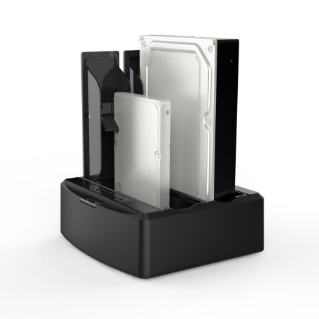 Simplecom SD312 Dual Bay USB 3.0 Docking Station 2.5in 3.5in SATA Black