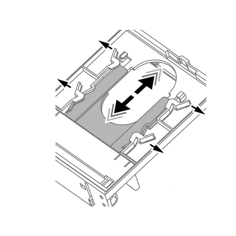 5.25 Bay Internal Housing for 1x 3.5 or 2x 2.5 HDD