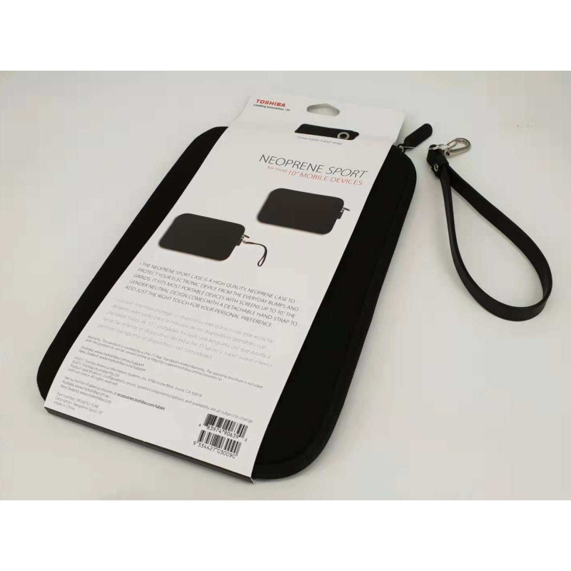 Toshiba Neoprene Sport 10in Tablet Case - Black