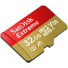 SanDisk 32GB Extreme MicroSDHC A1 UHS-I V30 Memory Card - No Adapter - 100MB/s