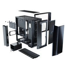 Seasonic Syncro Q7 Mid-Tower ATX Case with 850W Platinum Connect Module PSU