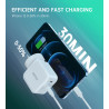 Choetech PD6009 40W Dual Fast USB C Charger 2-Port 20W PD 3.0 With Foldable Plug
