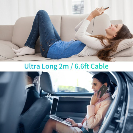 Choetech IP0041 USB-C To Lightning Apple MFi Certified Cable For iPhone 2M