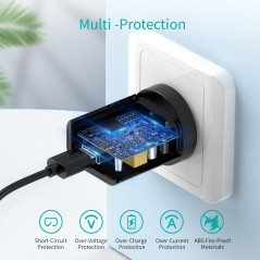 Choetech Q5003 18W QC Quick Charger (Black)