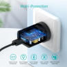 Choetech Q5003 18W QC Quick Charger (Black)