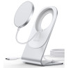 Choetech MIX00117SL Magasafe Fast Wireless Charger Stand Holder For iPhone 13/12 (H047+T517)