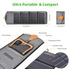 Choetech SC005 22W Portable Waterproof Foldable Solar Panel Charger (Dual USB Ports)