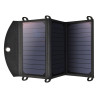 Choetech SC001 19W Portable Solar Panel Charger SunPower Panels Dual USB Charger for Camping/RV/Outdoors