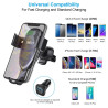 Choetech T536-S Fast Wireless Charging Car Mount Phone Holder