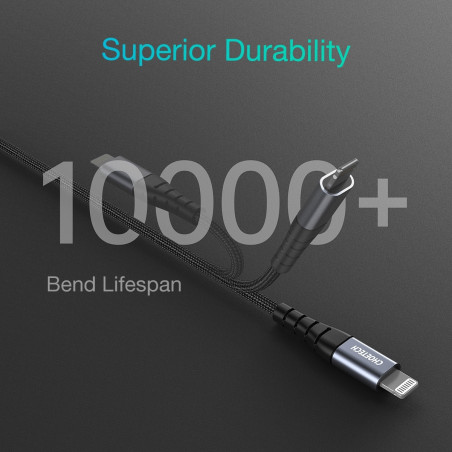 Choetech IP0042 USB-C MFI Certified iPhone Cable 3M