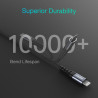 Choetech IP0042 USB-C MFI Certified iPhone Cable 3M