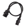 4Cabling 2m IEC C13 to C14 Extension Cord M-F - Black