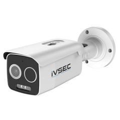 IVSEC THERMAL BULLET IP CAMERA , 5MP, 3.2MM FIXED LENS, 25FPS, BI-SPECTRUM, ADV DET