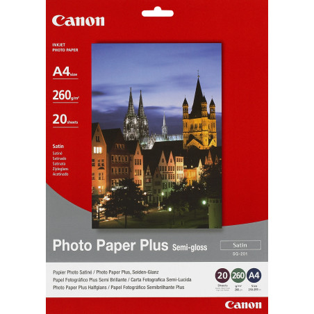 A4 PHOTO PAPER PLUS SEMI GLOSS 20PK