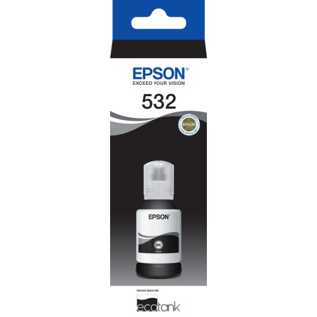 EPSON 532 BLACK INK BOTTLE FOR ECOTANK ET-M1120