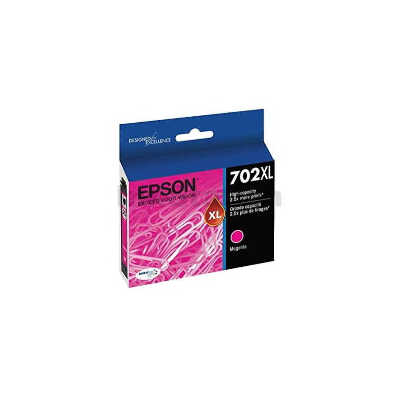 EPSON 702XL MAGENTA INK DURABRITE WF-3720 WF-3725