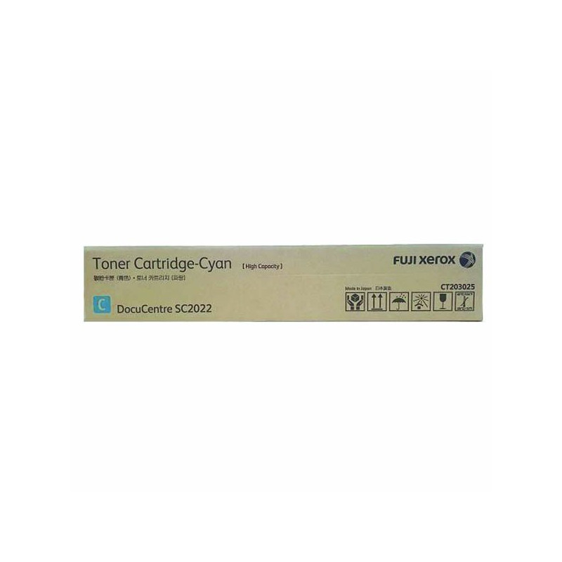 FUJI XEROX SC2022 CT203025 CYAN HIGH YIELD TONER 14.4K